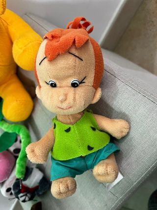 Lotto di 6 peluche vari