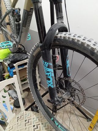 Bicicleta de enduro cube stereo race 170