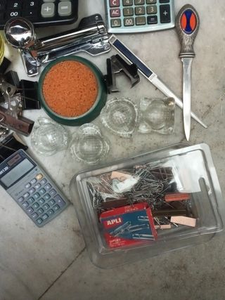 Antigüedades vintage de oficina de oficina