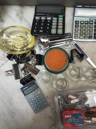 Antigüedades vintage de oficina de oficina