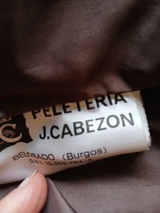 Cazadora de piel hombre