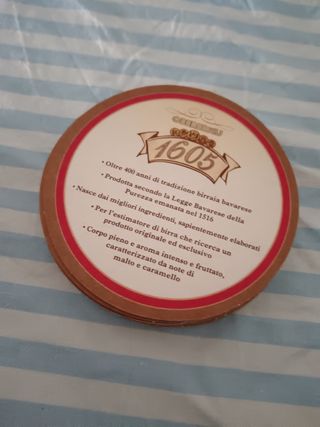 12 sottobicchiere birra Oberbrau 1605 ro