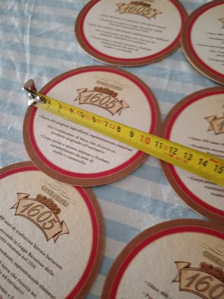 12 sottobicchiere birra Oberbrau 1605 ro