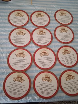 12 sottobicchiere birra Oberbrau 1605 ro