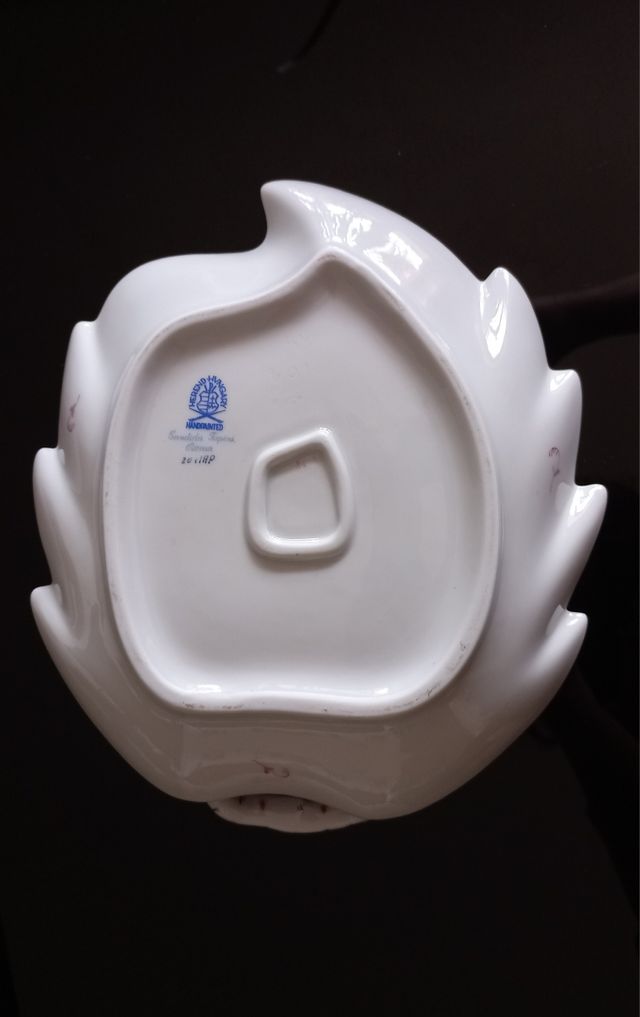 Herend foglia porcellana Apponyi pink