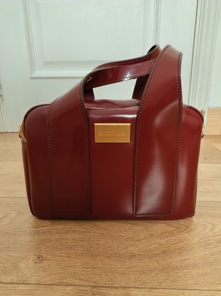 Bimba y Lola bolso granate de mano 