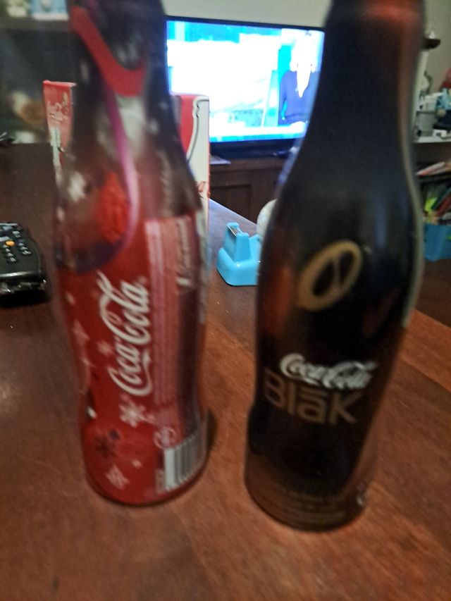 Bottigliette coca cola metallo