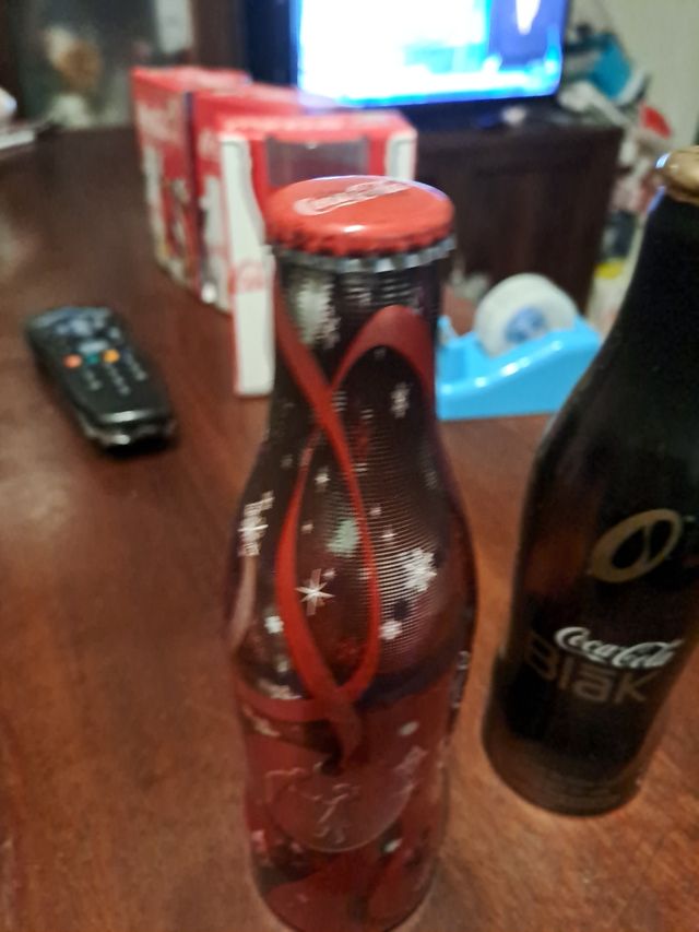 Bottigliette coca cola metallo