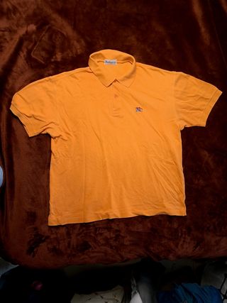 Polo Burberrys XL naranja apagado 
