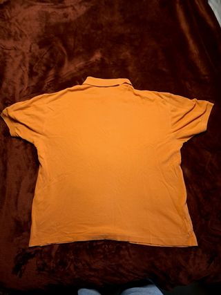 Polo Burberrys XL naranja apagado 