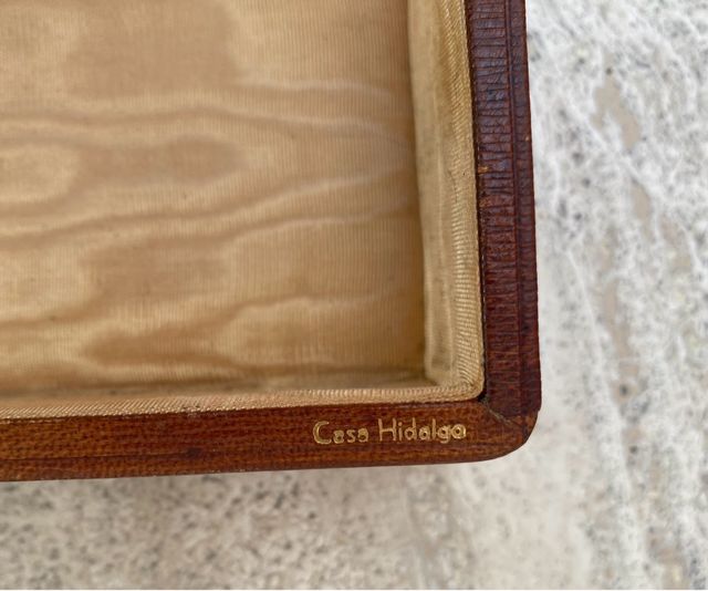 Caja de piel Casa Hidalgo