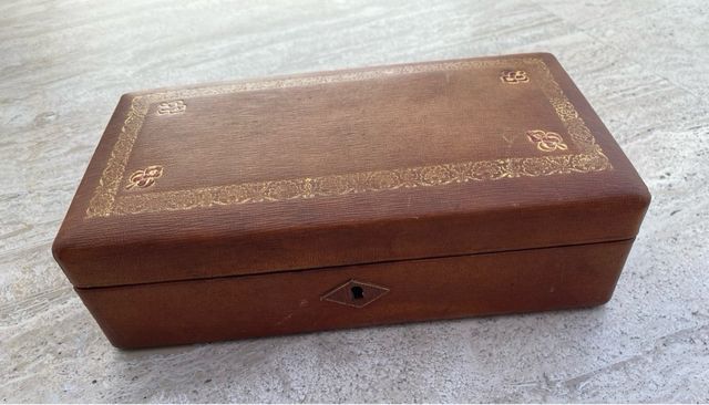 Caja de piel Casa Hidalgo