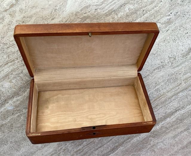 Caja de piel Casa Hidalgo