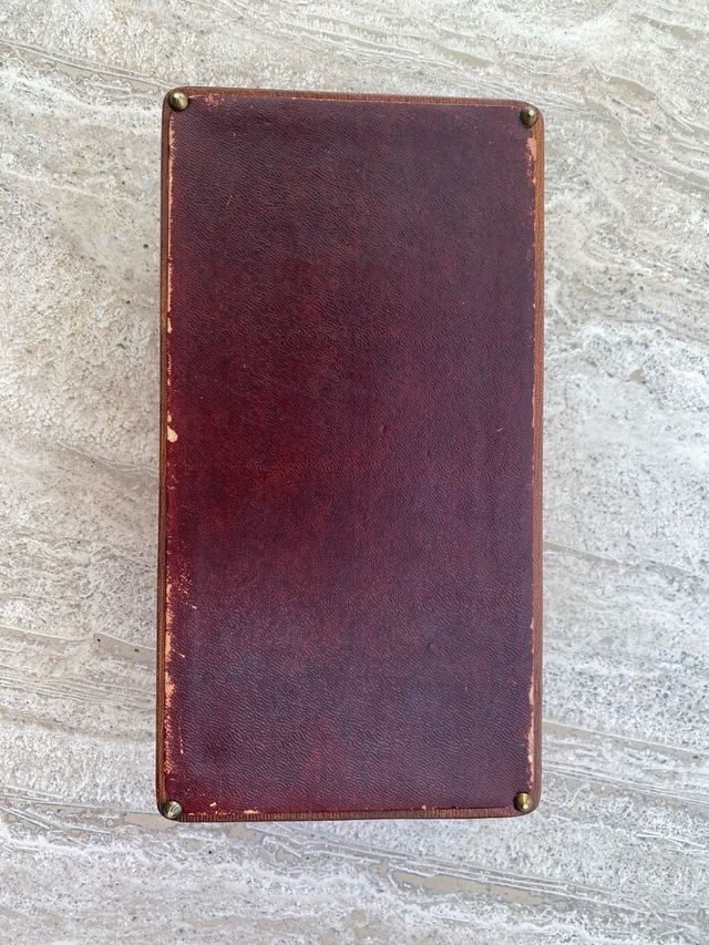 Caja de piel Casa Hidalgo