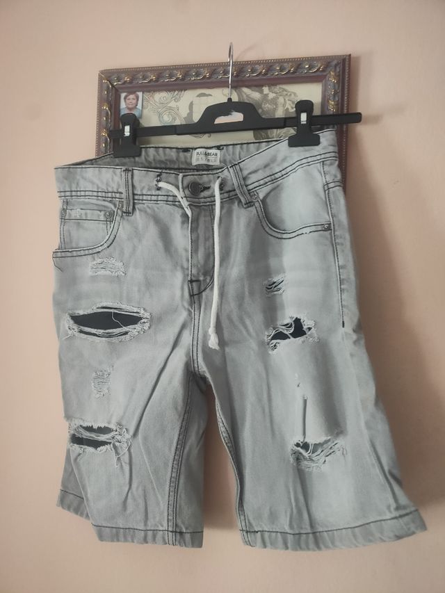 Pantalón corto vaquero chico