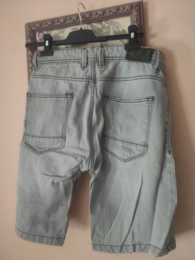 Pantalón corto vaquero chico