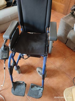 Silla de ruedas de baterías 