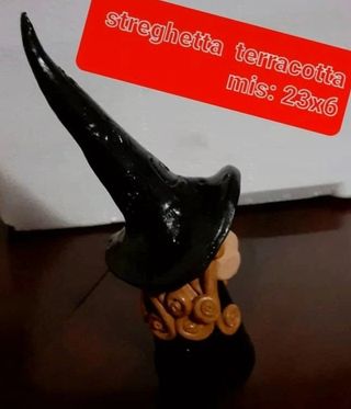 Statuina Streghetta Fantasy terracotta