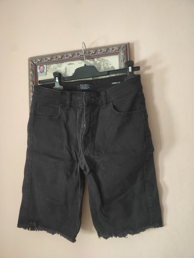 Pantalón corto vaquero chico