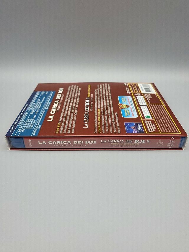 BLURAY CARICA DEI 101 + 102 2 II FUORI CATALOGO