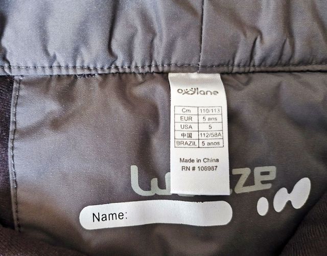 Pantalón de esquí 5 años WedZe