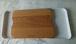 Vassoio in legno con vassoi - Nutrifresh