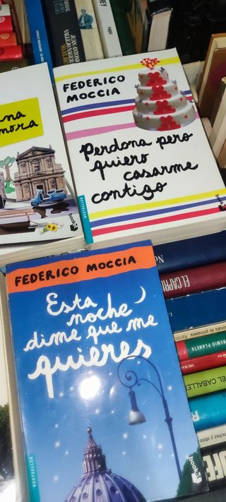 Lote 6 libros Federico moccia