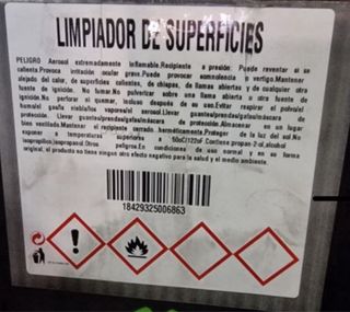 Lote 12 Limpiador de multisuperficies