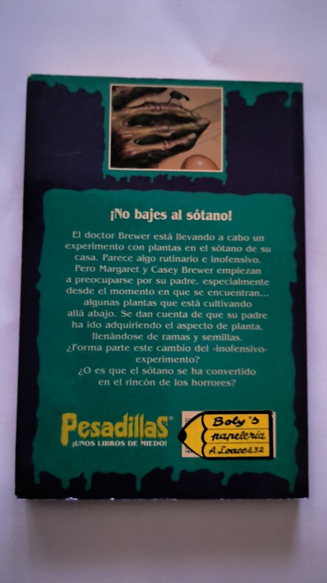 No bajes al sótano (Pesadillas, #5)