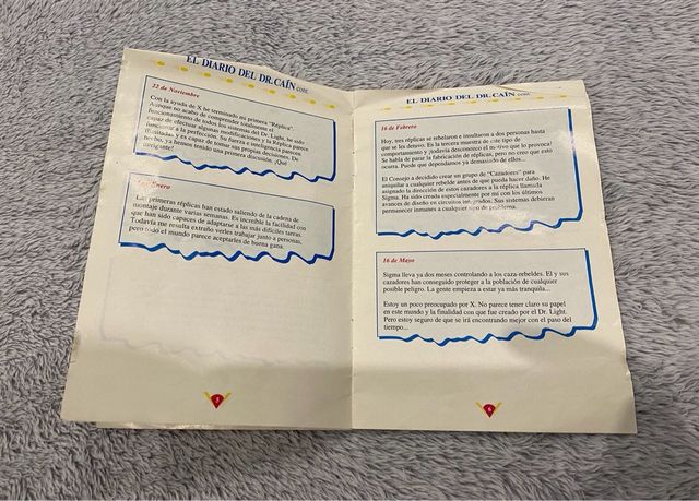 Mega Man X SNES “manual”