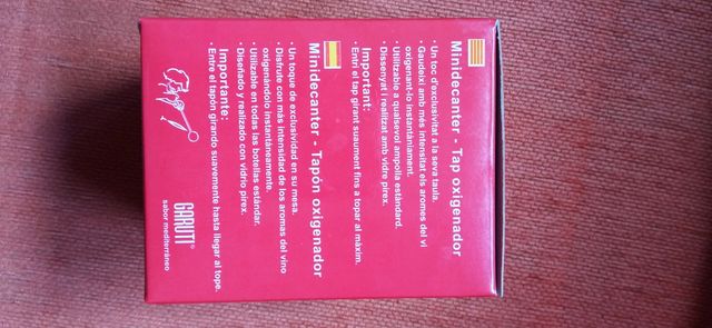 Mini decantador botella Garuti