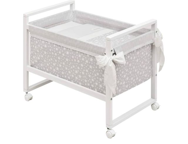 Minicuna con colchón ergonómico y anti reflujo