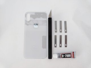 Kit tapa iPhone X - Cristal IPhone X