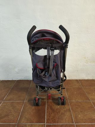 CARRITO DE PASEO MACLAREN GRIS Y GRANATE