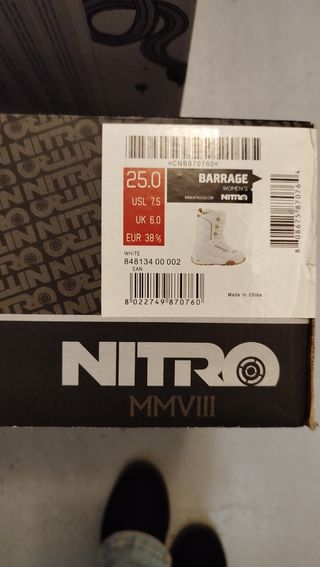 BOTAS SNOW NITRO