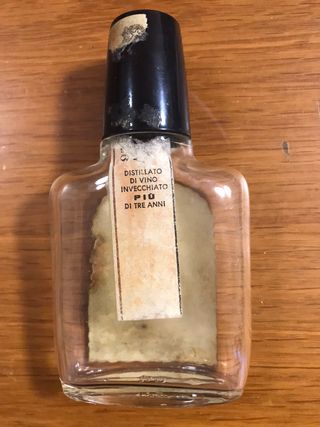 Boccetta vintage Vecchia Romagna Etichetta Nera