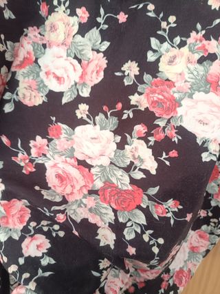Falda lápiz floral 