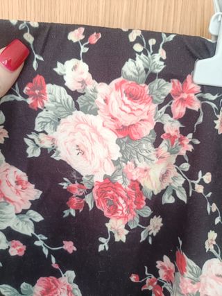 Falda lápiz floral 