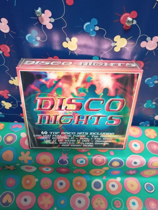Triplo CD Disco Nights selado