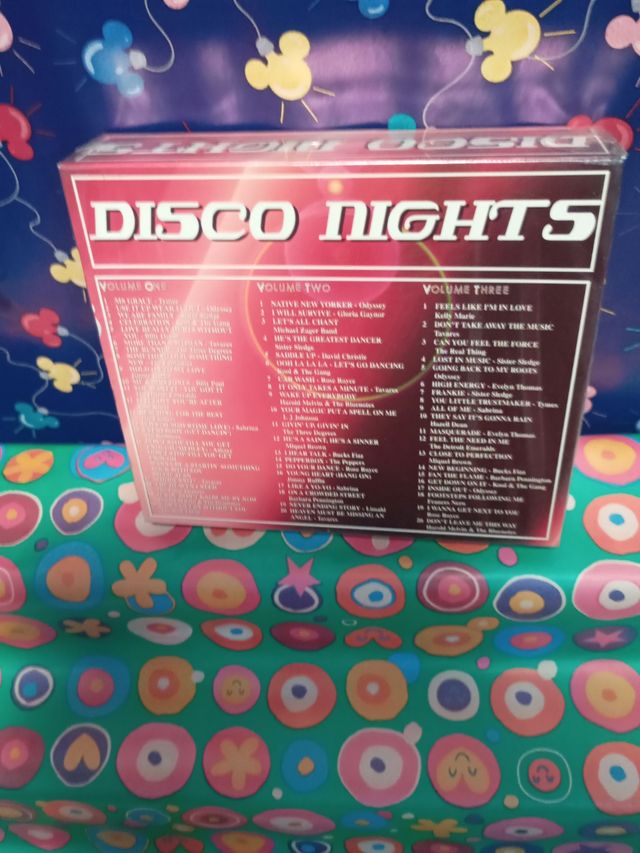 Triplo CD Disco Nights selado