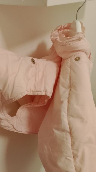 Giubbotto con cappuccio bambina 16 mesi