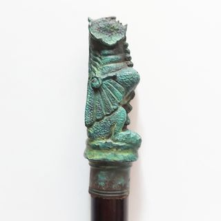 Bastón gárgola para colección