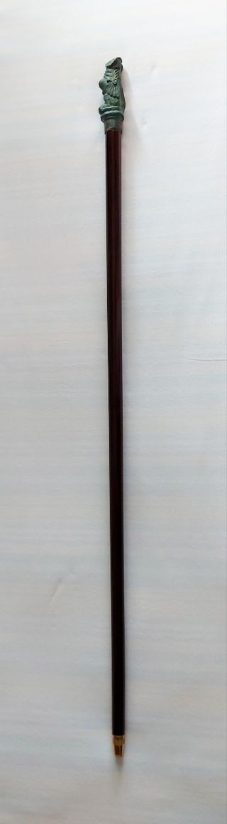 Bastón gárgola para colección