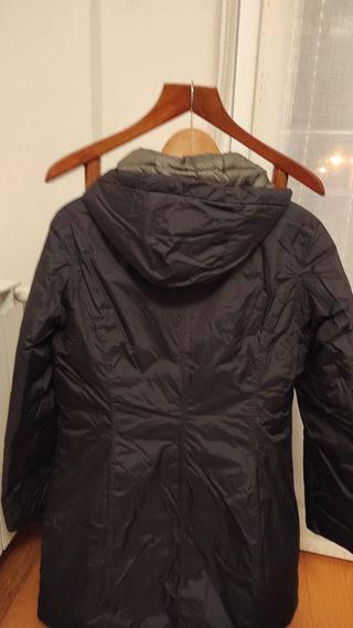 Gabardina impermeable acolchada