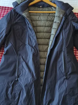 Gabardina impermeable acolchada