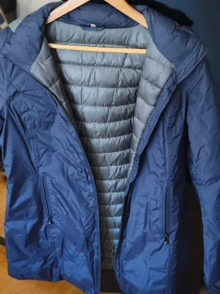 Gabardina impermeable acolchada