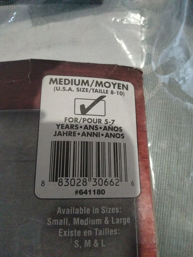 Disfraz blue jurassic parck talla 8-10