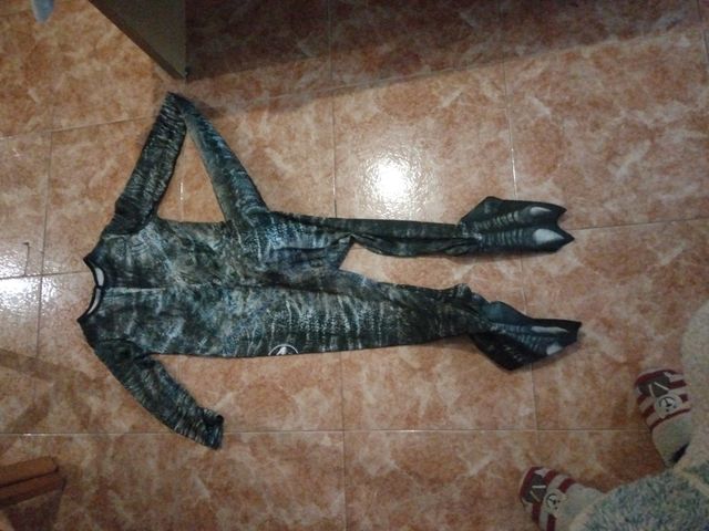 Disfraz blue jurassic parck talla 8-10