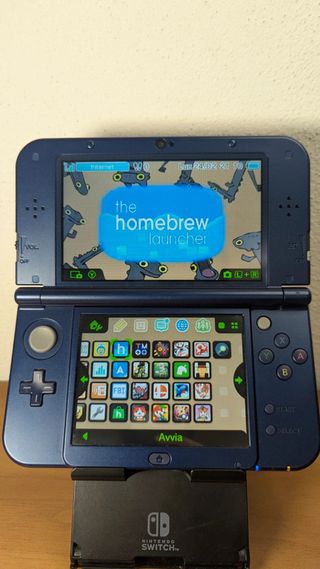New Nintendo 3DS XL moddato con Pokémon Y (A206)