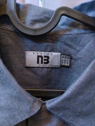 Camisa Hombre Vaquera  Azul